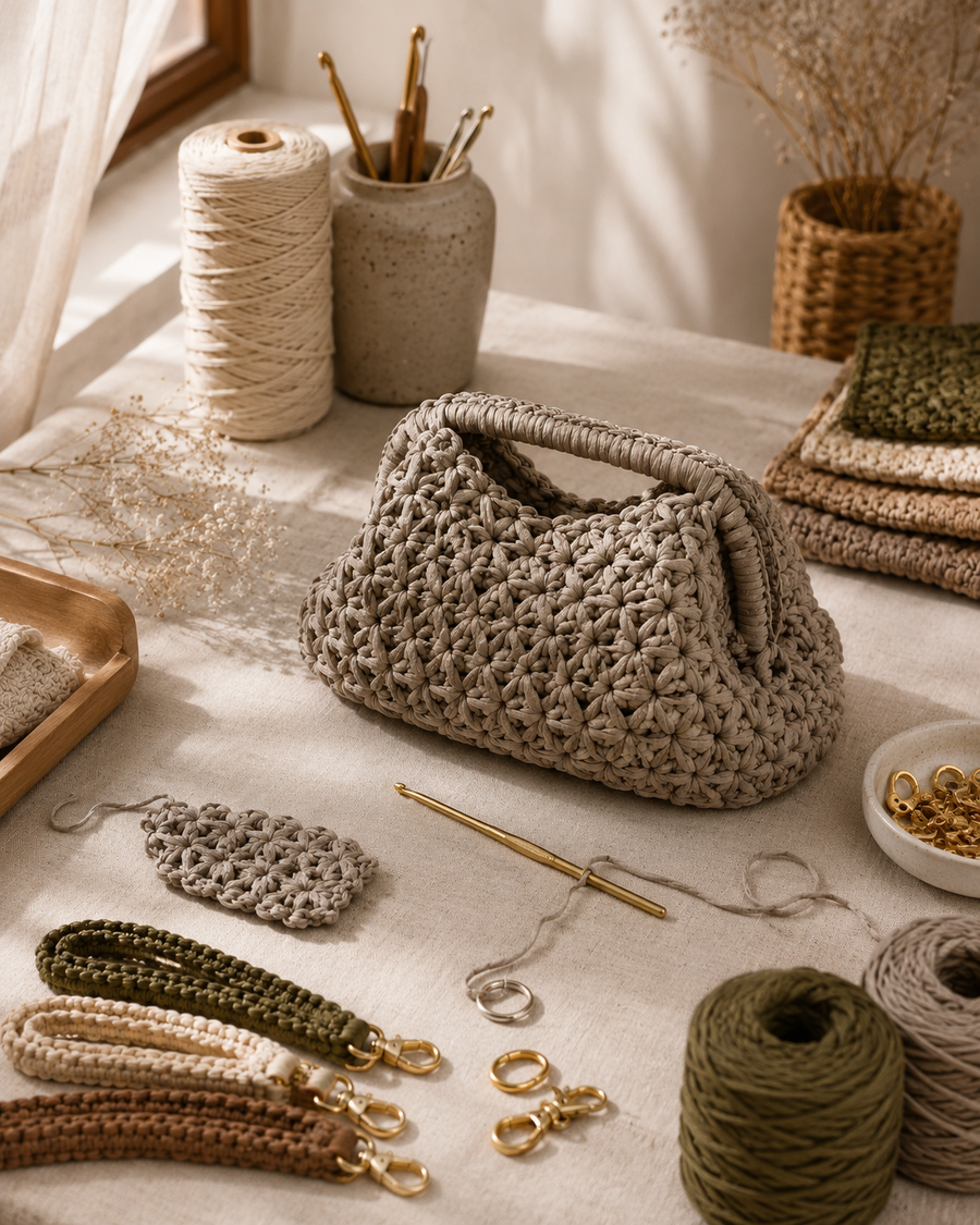 Accessori e finiture selezionati per una borsa Niu Bags